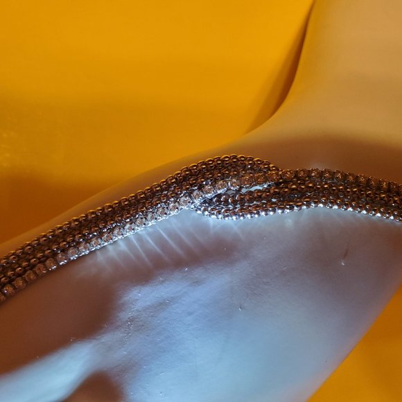 BRAND NEW DIAMOND BRACELET 14K WHITE GOLD - Picture 5 of 13